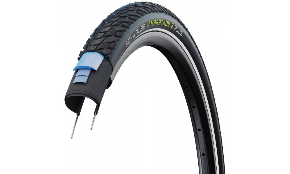 Padanga 28" Schwalbe Marathon E-Plus HS 498, Perf Wired 47-622 Addix E Reflex - 4