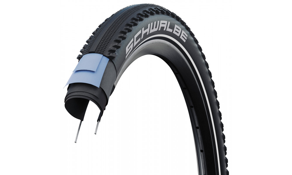 Шина 28" Schwalbe Hurricane HS 499 Perf Wired 42-622 / 28x1.60 Addix Reflex - 3