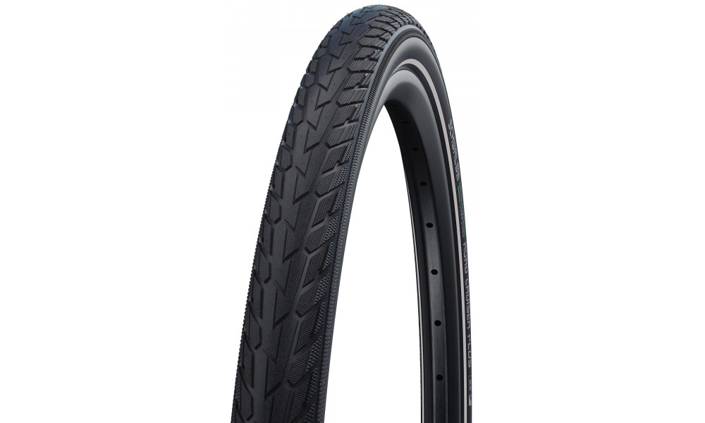 Шина 28" Schwalbe Road Cruiser Plus HS 484, Active Wired 37-622 / 28x1.40 GreenCompound Reflex - 1
