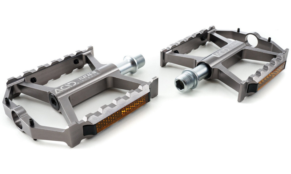 Pedals ACID Flat A4-IB Hybrid Alu grey - 5