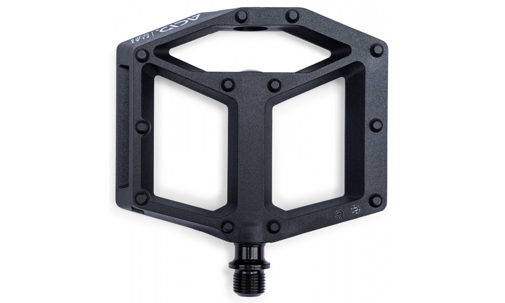Педали ACID Flat C2-ZP R plastic black - 2