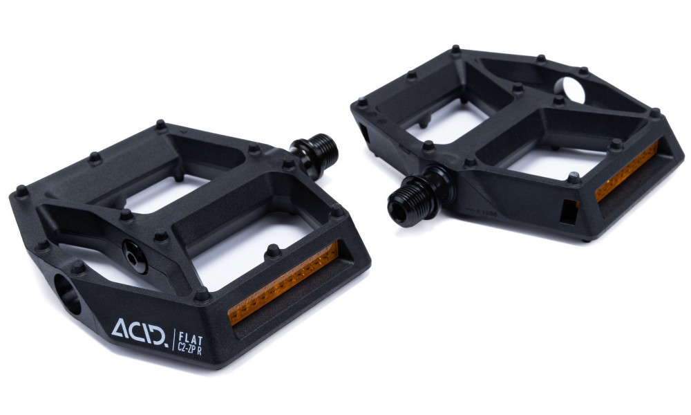 Pedals ACID Flat C2-ZP R plastic black - 3