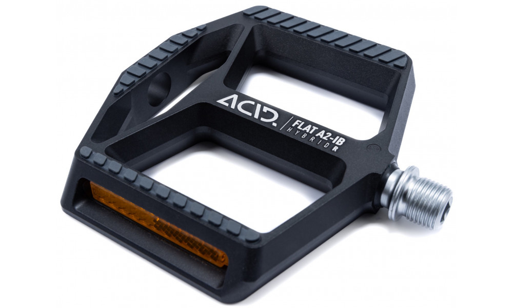 Pedals ACID FLAT A2-IB Hybrid R black - 4