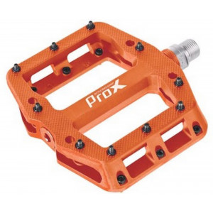 Pedals ProX Base Pro 26 plastic Pins axle Cr-Mo orange