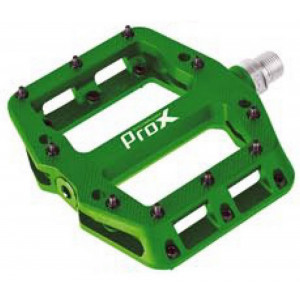 Pedals ProX Base Pro 26 plastic Pins axle Cr-Mo green