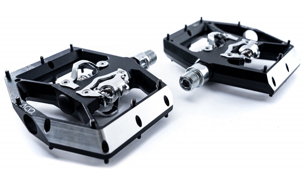 Pedals ACID Click A2-ZP SPD Alu black - 3
