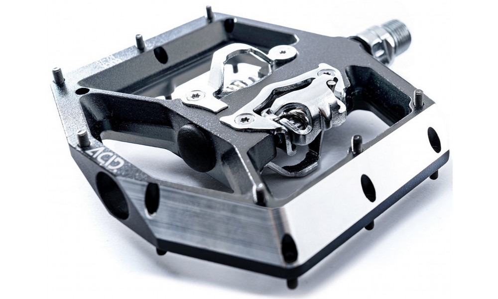 Педали ACID Click A2-ZP SPD Alu grey - 1