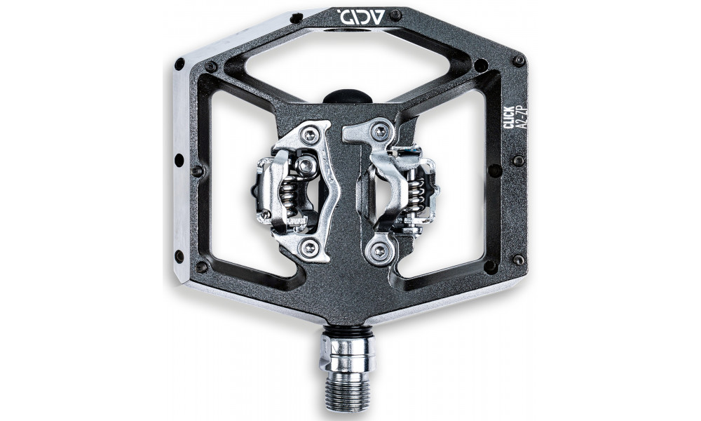 Pedals ACID Click A2-ZP SPD Alu grey - 2