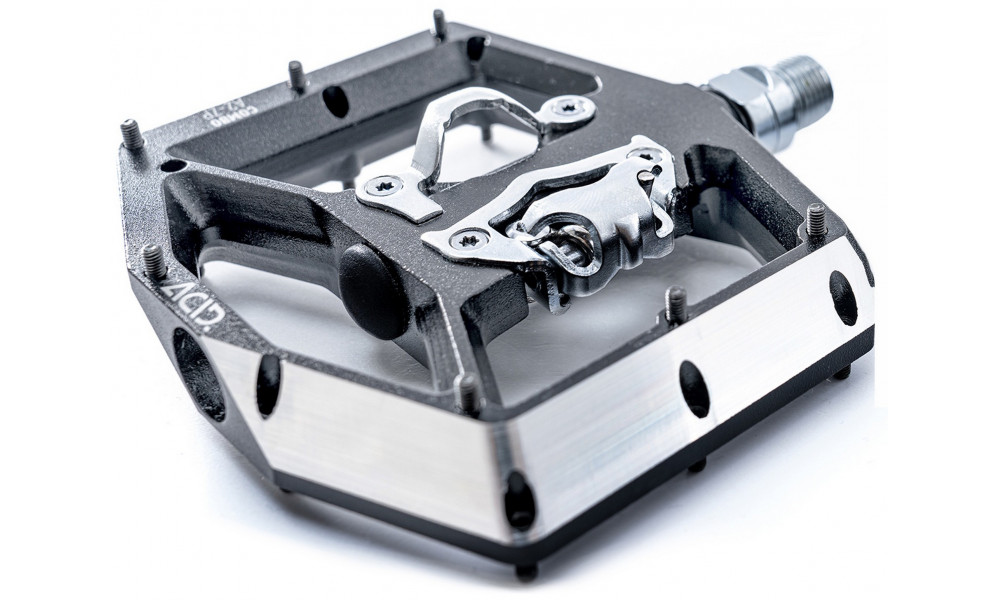 Pedals ACID Combo A2-ZP SPD Alu grey - 1
