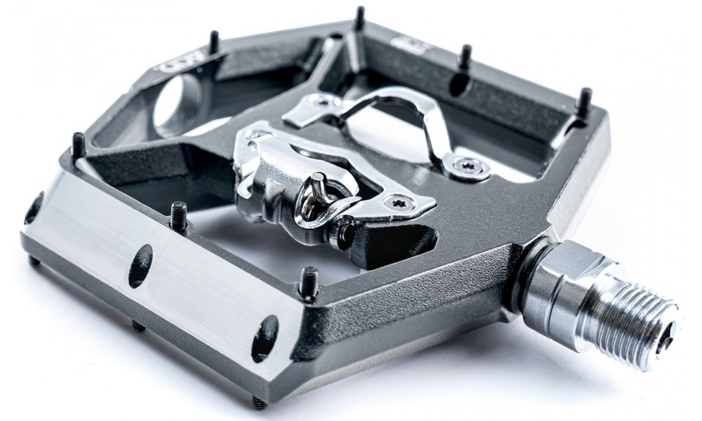 Pedals ACID Combo A2-ZP SPD Alu grey - 4