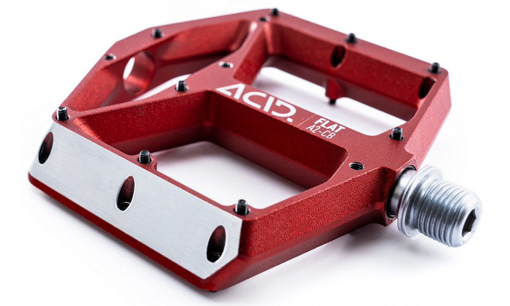 Pedals ACID Flat A2-IB Alu red - 4