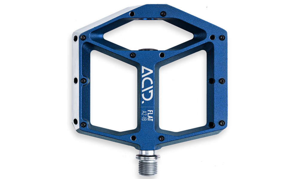 Педали ACID Flat A2-IB Alu blue - 2