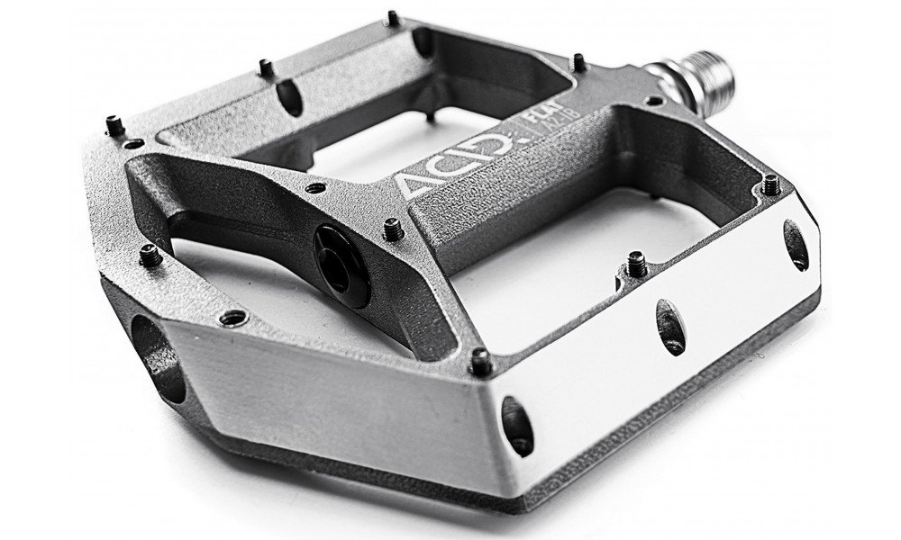 Pedals ACID Flat A2-IB Alu grey - 1
