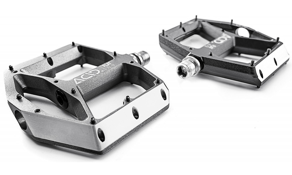 Pedals ACID Flat A2-IB Alu grey - 3