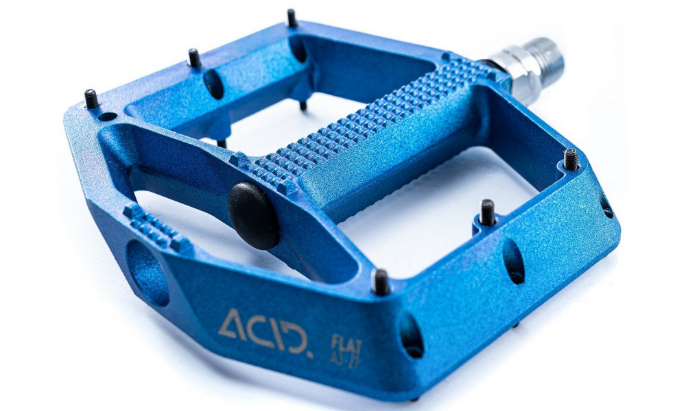 Педали ACID Flat A3-ZP Alu blue - 1