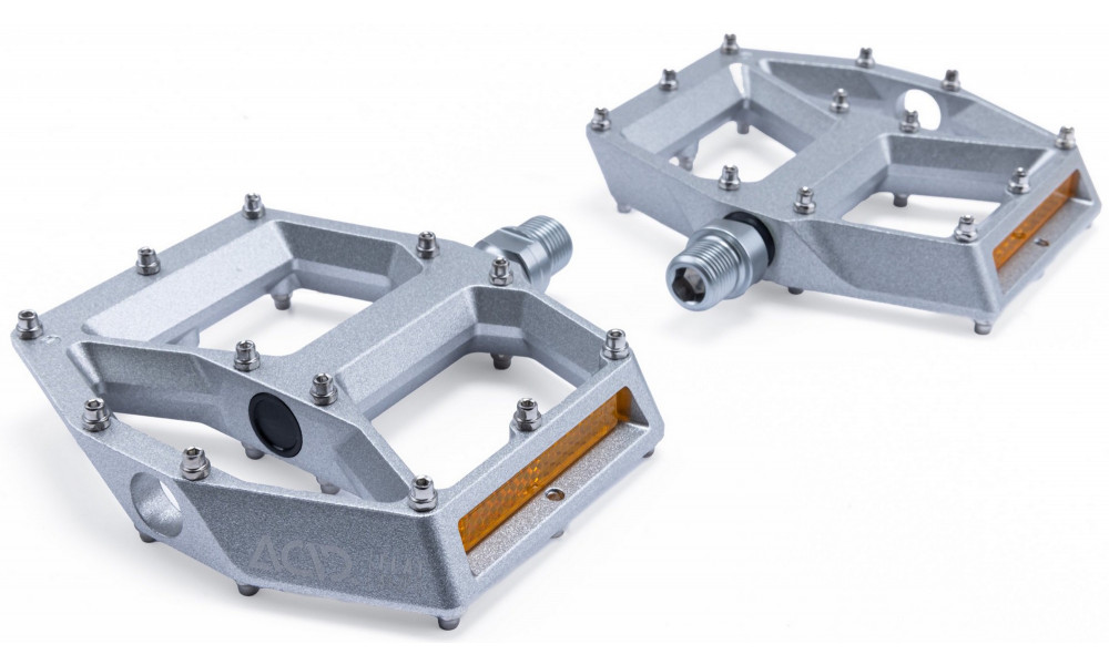 Педали ACID Flat A3-ZP R Alu silver - 3