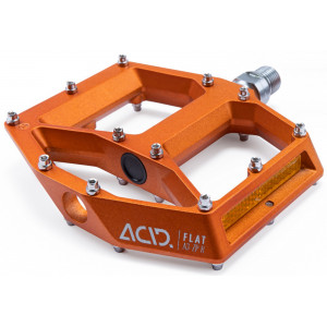 Педали ACID Flat A3-ZP R Alu orange