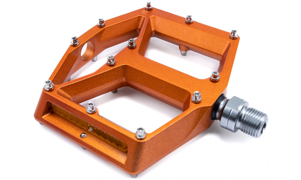 Педали ACID Flat A3-ZP R Alu orange - 4