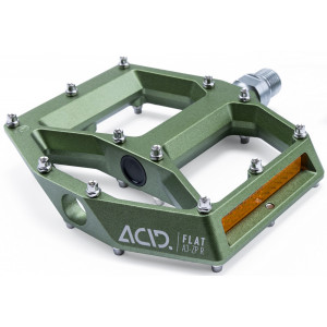 Педали ACID Flat A3-ZP R Alu olive