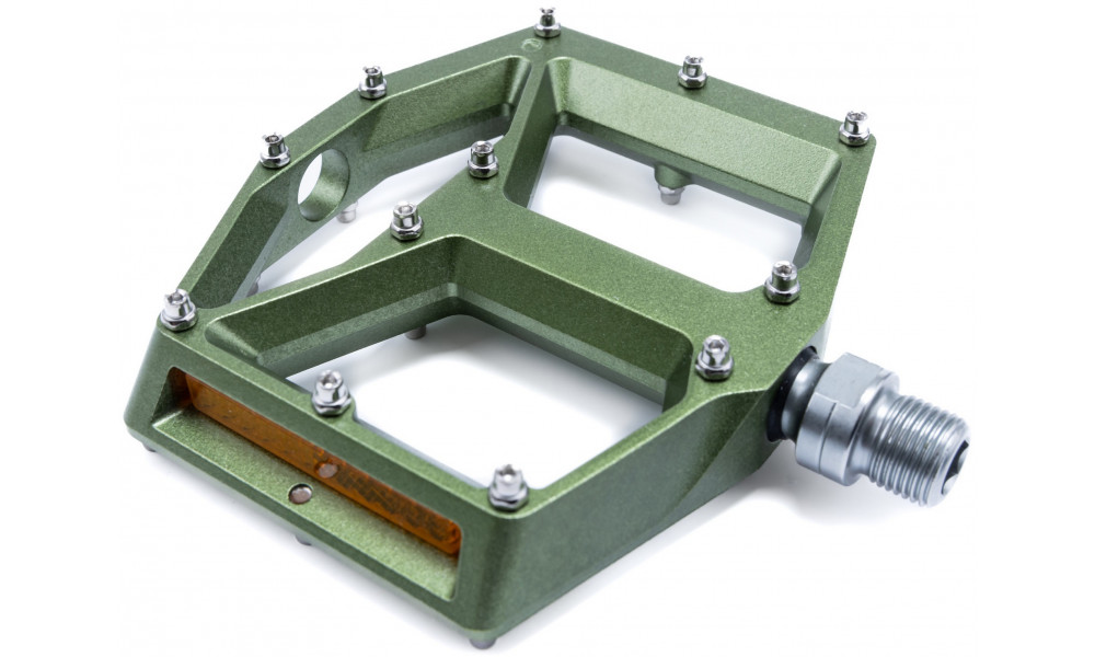Pedals ACID Flat A3-ZP R Alu olive - 4