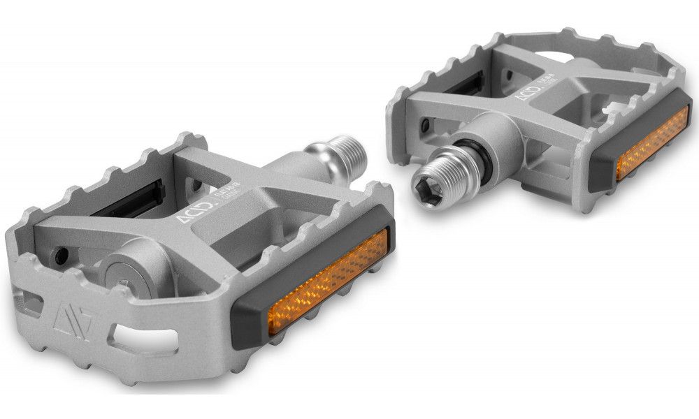 Pedals ACID Flat A8-IB Classic Alu silver - 3