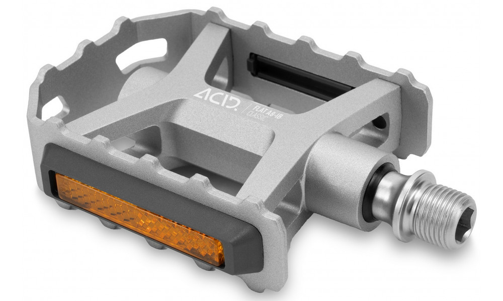 Pedals ACID Flat A8-IB Classic Alu silver - 4