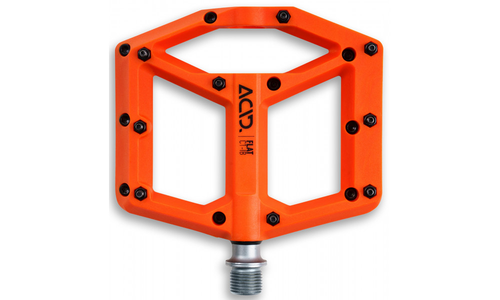 Pedals ACID Flat C1-IB plastic orange - 2