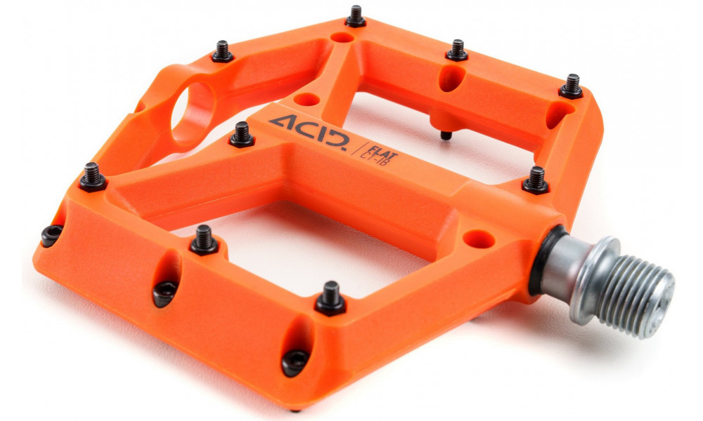 Pedals ACID Flat C1-IB plastic orange - 4