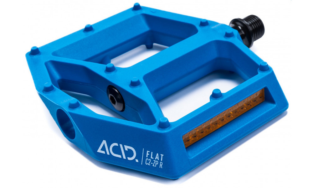 Pedals ACID Flat C2-ZP R plastic blue - 1