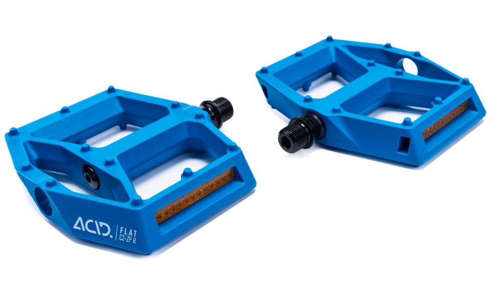 Pedals ACID Flat C2-ZP R plastic blue - 3