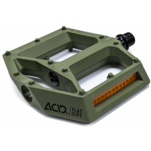 Pedals ACID Flat C2-ZP R plastic olive