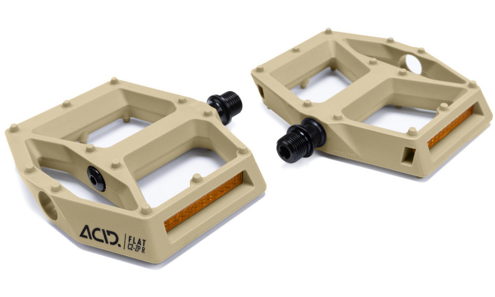 Pedals ACID Flat C2-ZP R plastic sand - 3