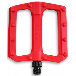 Pedals ACID Flat C3-ZP plastic red
