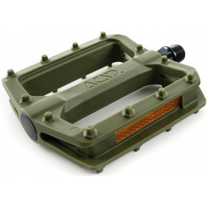 Pedals ACID Flat C3-ZP plastic olive green
