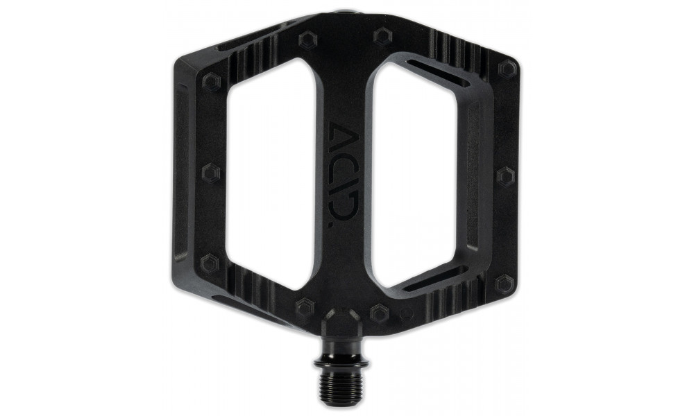 Педали ACID Flat C6-ZP plastic black - 3