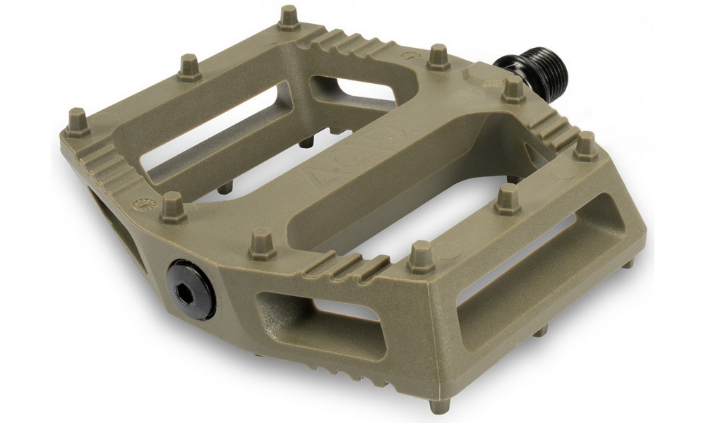 Pedals ACID Flat C6-ZP plastic olive - 1
