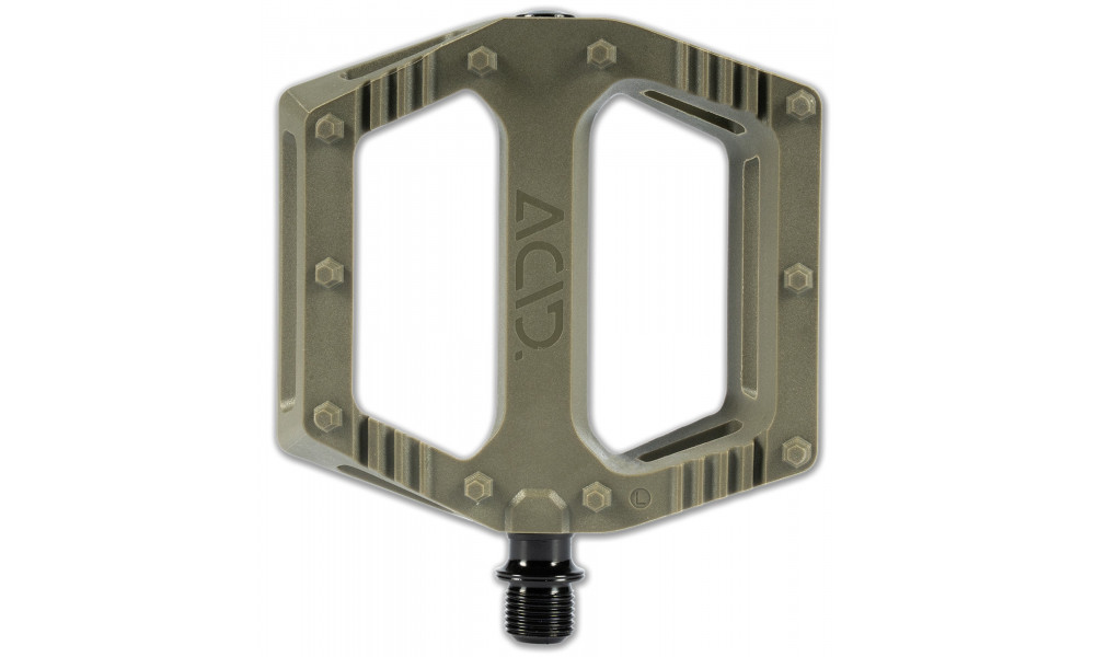 Pedals ACID Flat C6-ZP plastic olive - 3