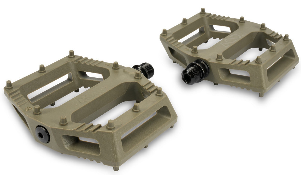 Pedals ACID Flat C6-ZP plastic olive - 4