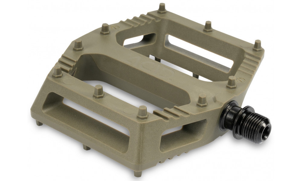 Педали ACID Flat C6-ZP plastic olive - 5