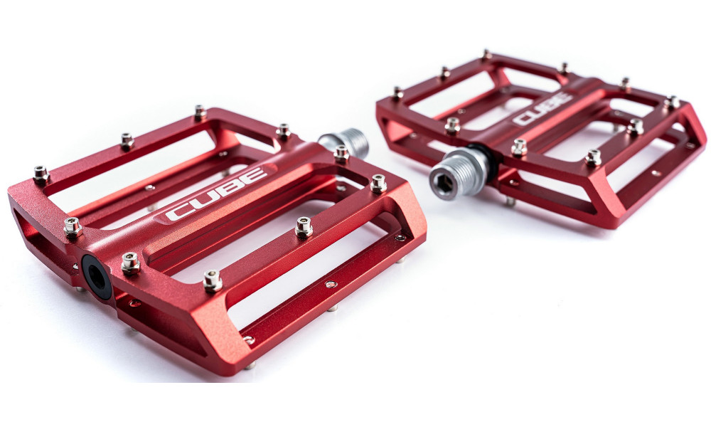 Pedals Cube All Mountain Alu red - 3