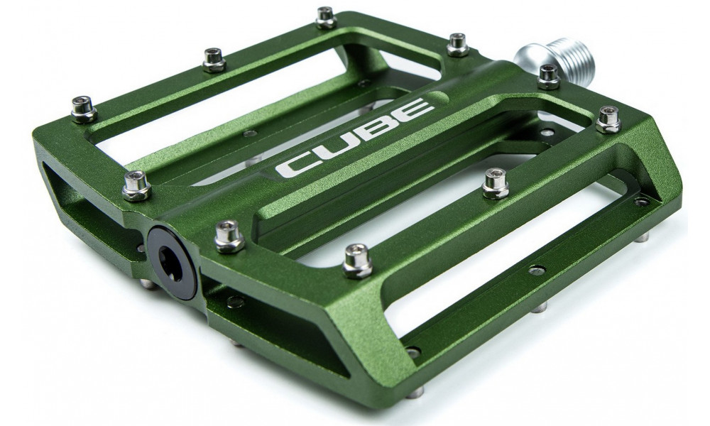Pedals Cube All Mountain Alu TM olive - 1