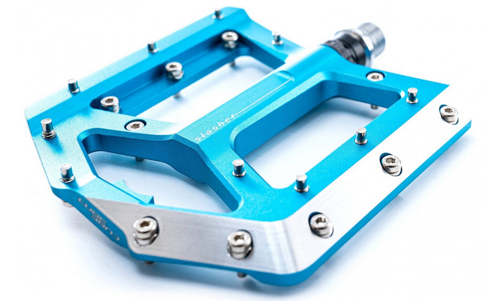 Pedals Cube Slasher Alu blue - 1