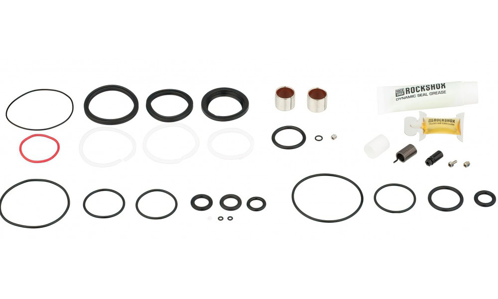 Rear shock service kit Rockshox Deluxe/Deluxe Remote A1/B2 2017-2020/Deluxe NUDE B1+ 2019+ 200h (1 year) 