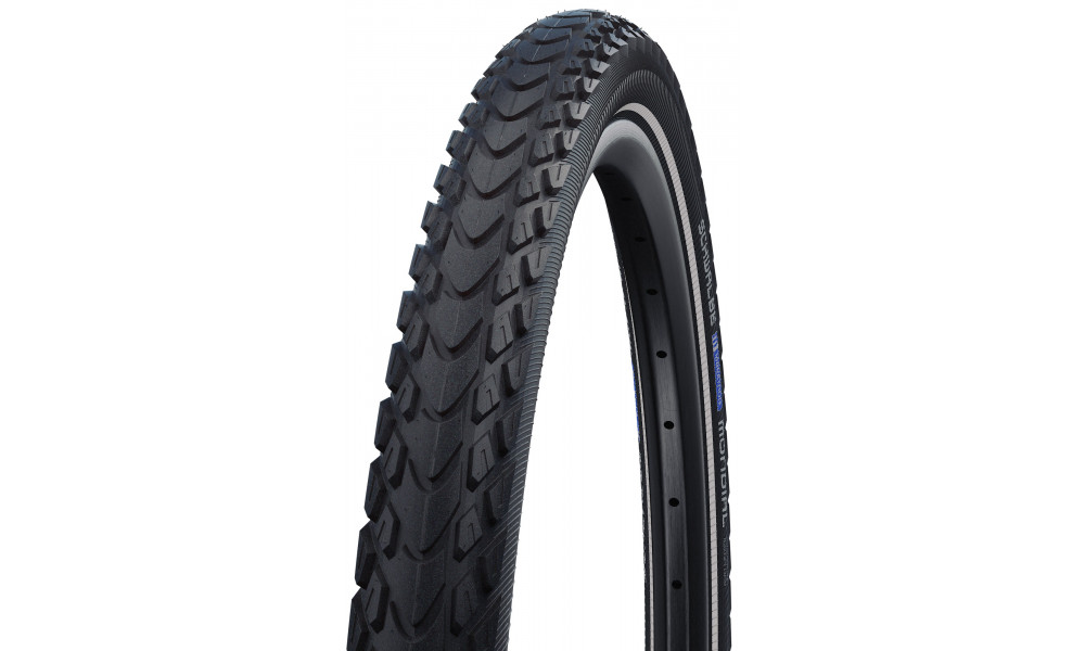 Tire 28" Schwalbe Marathon Mondial HS 428 Perf Wired 42-622 / 28x1.60 Black-Reflex - 1