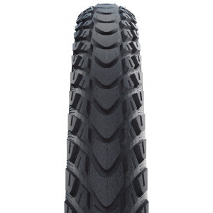Tire 28" Schwalbe Marathon Mondial HS 428, Perf Wired 42-622 / 28x1.60 Black-Reflex