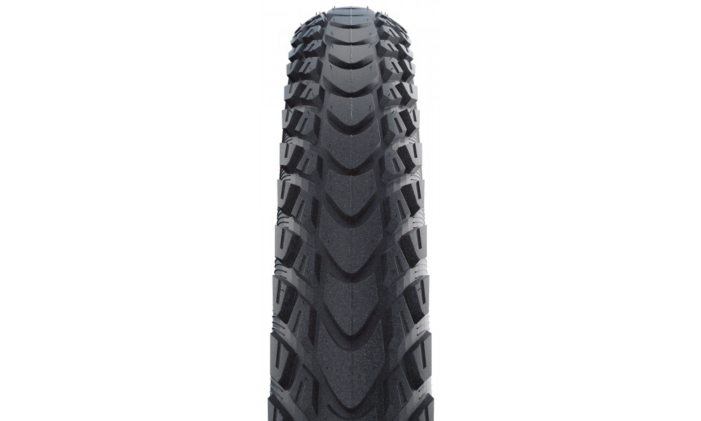 Tire 28" Schwalbe Marathon Mondial HS 428 Perf Wired 42-622 / 28x1.60 Black-Reflex - 2
