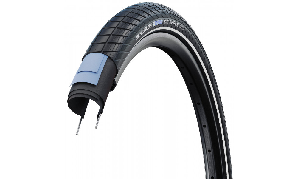 Tire 16" Schwalbe Big Apple HS 430 Perf Wired 50-305 / 16x2.00 Addix Reflex - 3