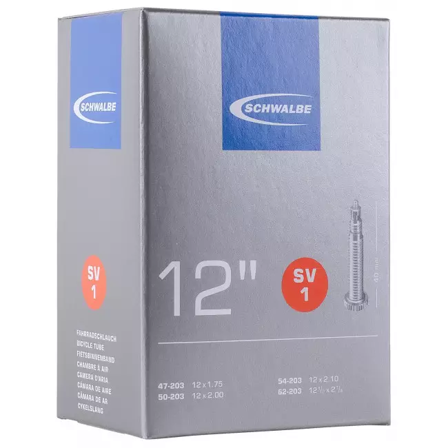 Tube 12" Schwalbe SV1 (47/62-203)
