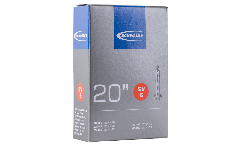 Tube 20" Schwalbe SV6 (28/40-406) - 1