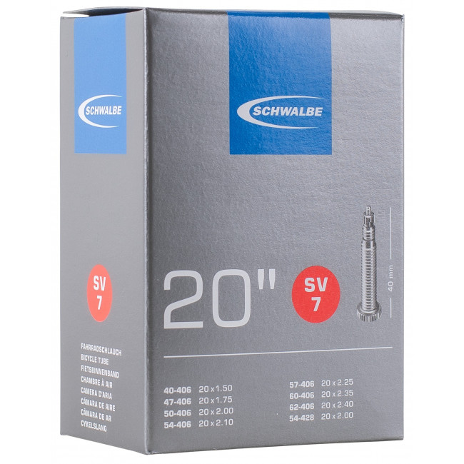 Tube 20" Schwalbe SV7 (40/62-406)